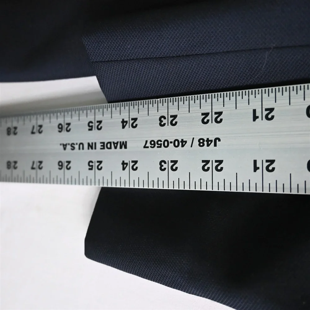 Hugo Boss 44L Navy Hopsack Pasolini US Guabello‎ Wool Sport Coat Jacket Suit